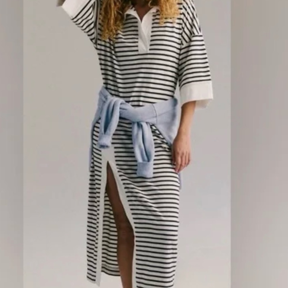 Free People Jackson Rugby Dress